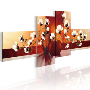 Schilderij - Magnolia - impression