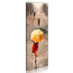 Schilderij - Beauty in the rain
