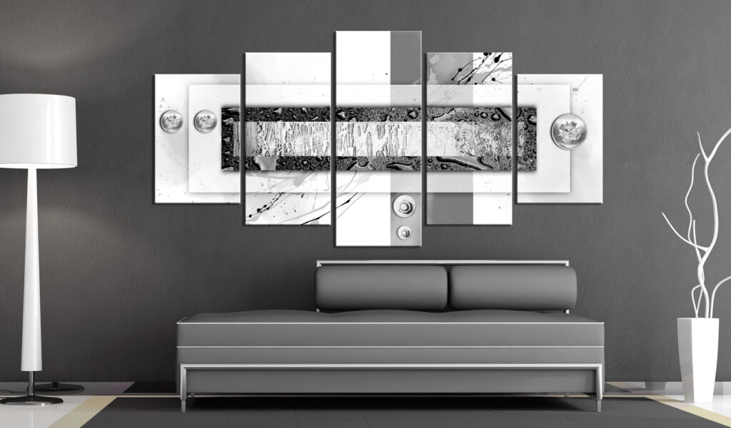 Schilderij - Gray Balance - Afbeelding 2