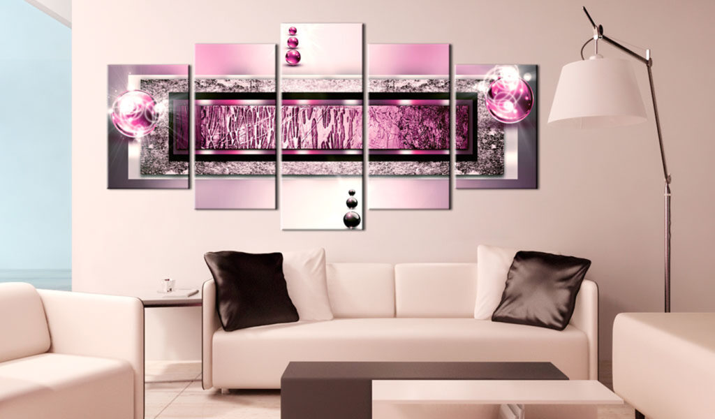 Schilderij - Cyclamen dream - Afbeelding 2
