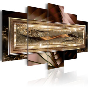 Schilderij - Gold thread