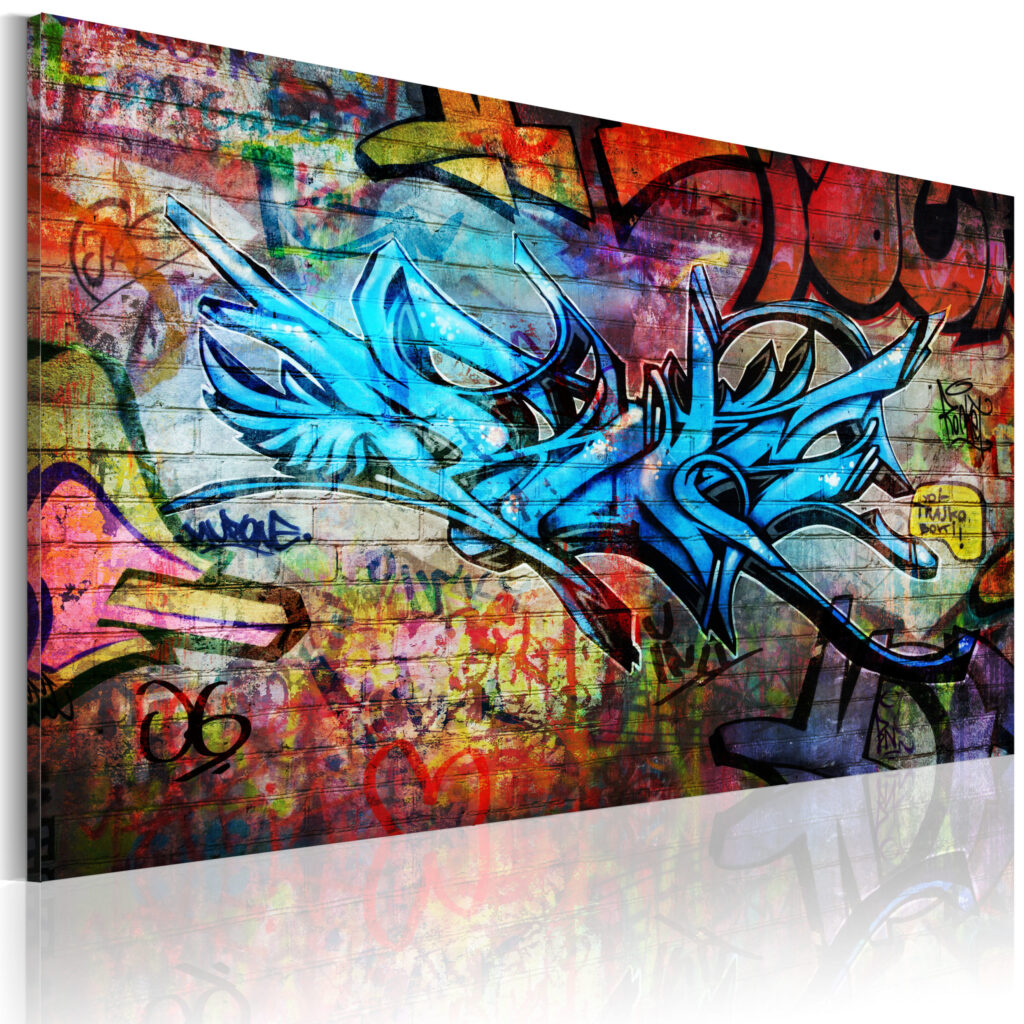 Schilderij - Anonymous graffiti