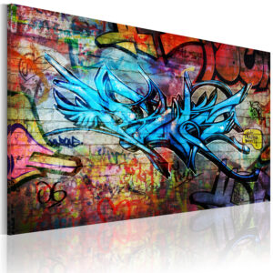 Schilderij - Anonymous graffiti