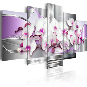 Schilderij - Orchidee en fantasie