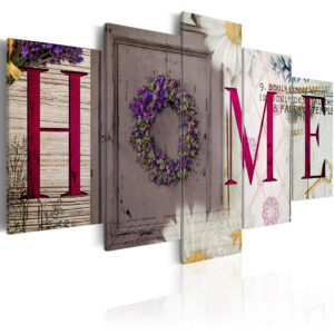 Schilderij -  Welcome home