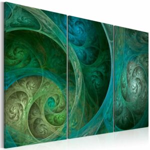 Schilderij - Turquoise inspiratie