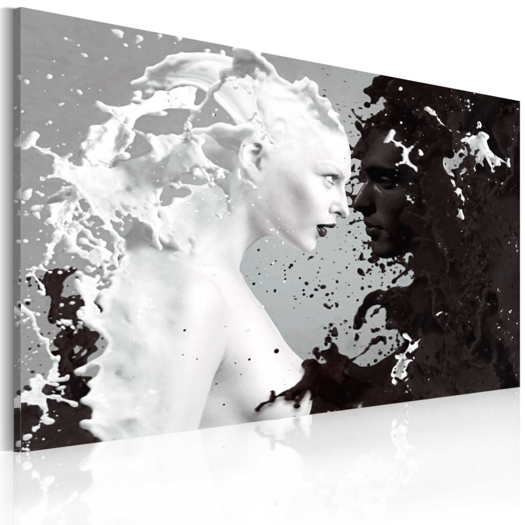Schilderij - Milk & Choco