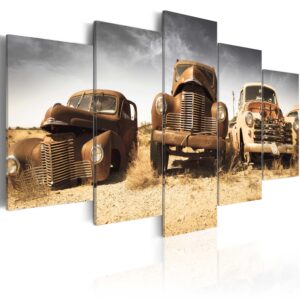 Schilderij - Cars with soul