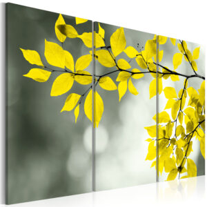Schilderij - Gold sprig