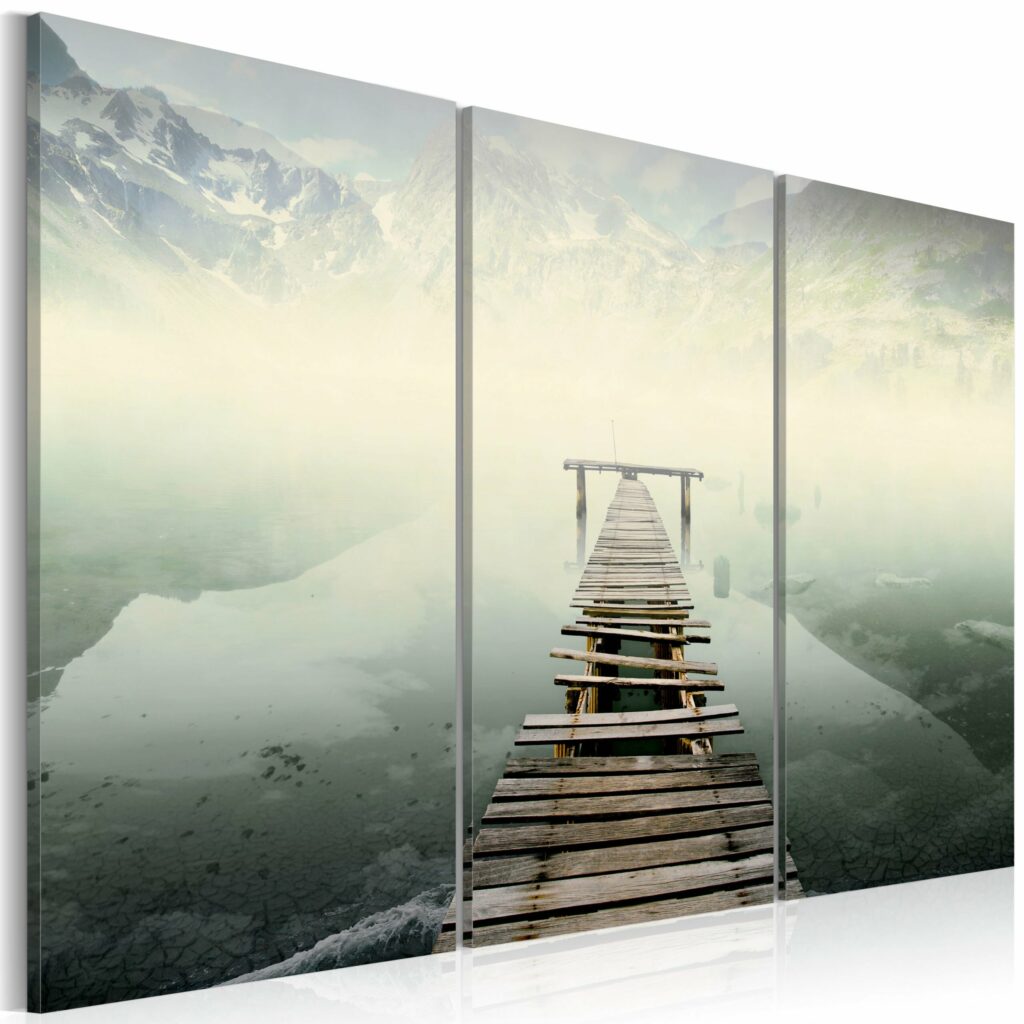 Schilderij - Point of no return - triptiek