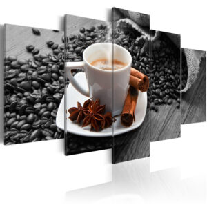 Schilderij - Cinnamon relaxation