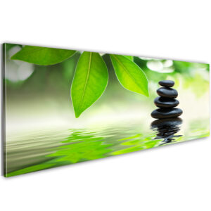 Schilderij - Natuur en zen