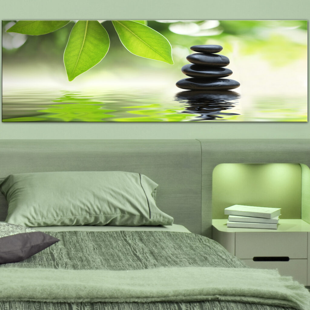 Schilderij - Natuur en zen - Afbeelding 2