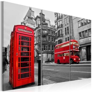 Schilderij - Het leven in Londen