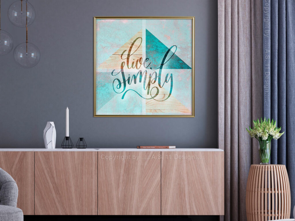 Choose Simplicity (Square) - Afbeelding 5