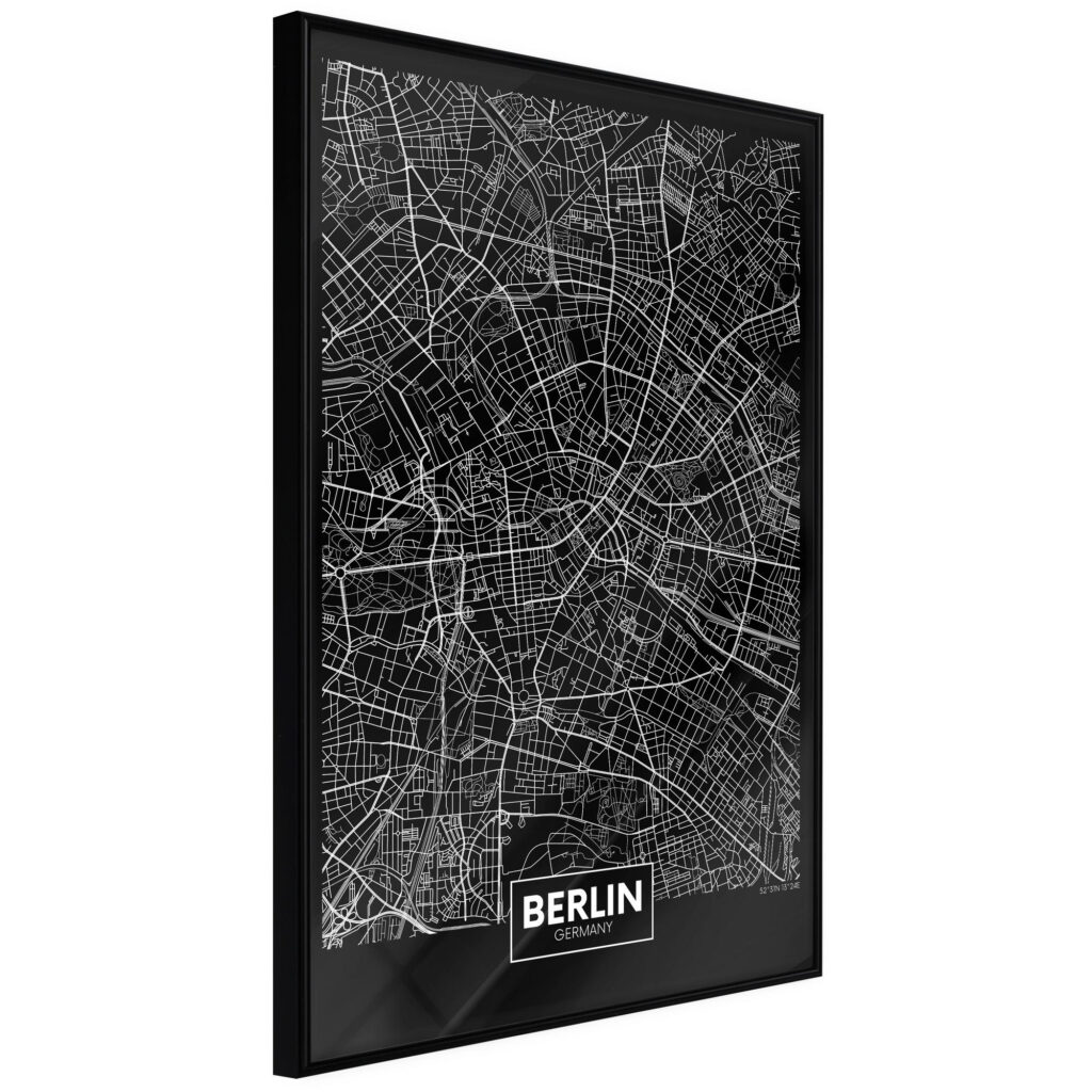 City Map: Berlin (Dark)