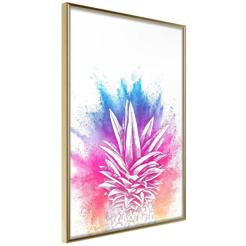 Rainbow Pineapple Crown
