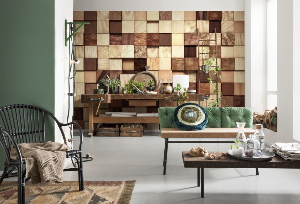 Foto behang Lumbercheck 8-978 - Afbeelding 2