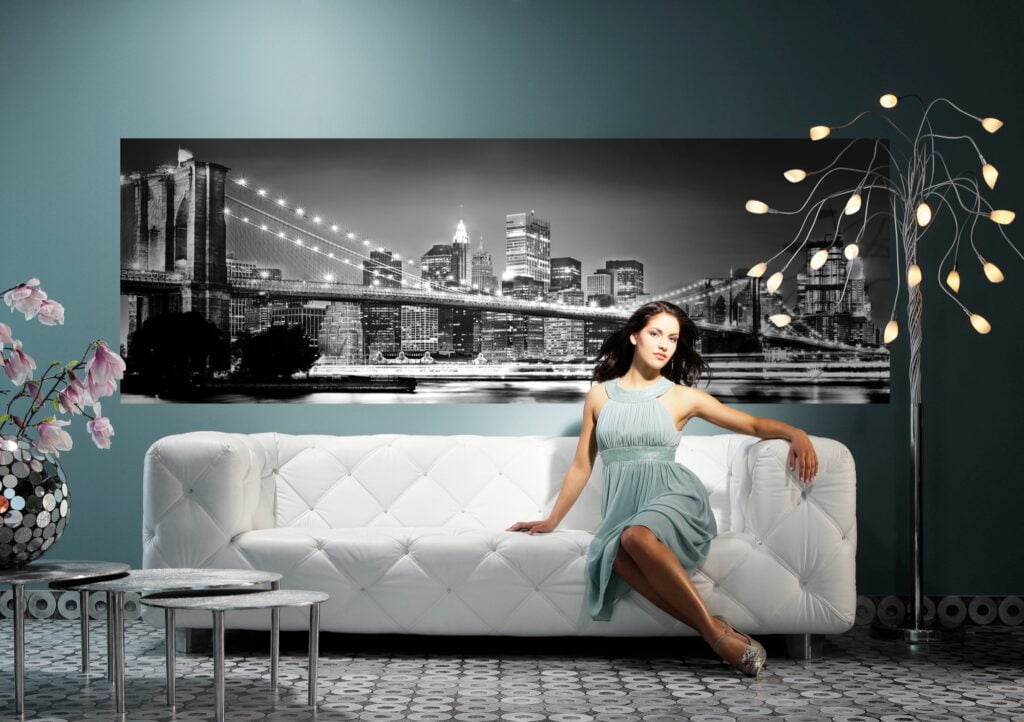 Foto behang Brooklyn Bridge xxl2-320 - Afbeelding 2