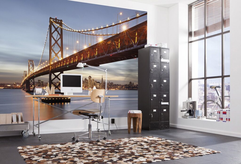 Foto behang Bay Bridge 8-733 - Afbeelding 2