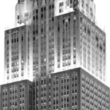 Foto behang Empire state building V1-775