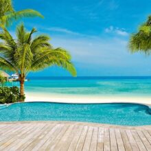 Foto behang Pool 00127