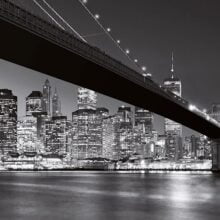 Foto behang Brooklyn Bridge 00140