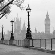 Foto behang London Fog 00142
