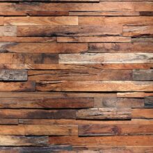 Foto behang Wooden Wall 00150