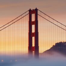 Foto behang San Francisco Golden Gate Brug CL40A