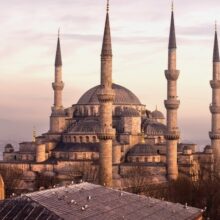 Foto behang Istanbul Ahmetmoskee CL41A