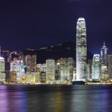 Foto behang Hong Kong CL63A