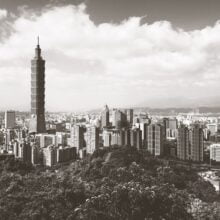 Foto behang Taipei CL93A