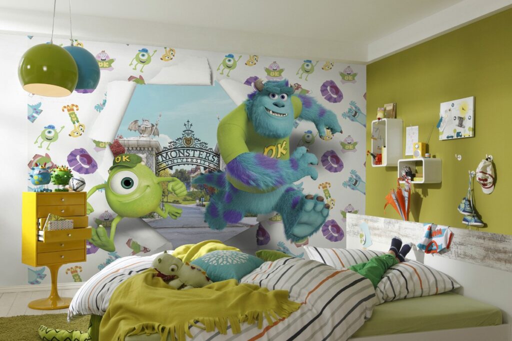 Foto behang Monsters University 8-471 - Afbeelding 2