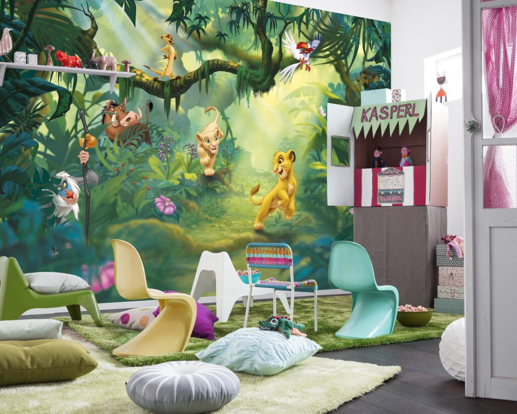 Foto behang Lion King Jungle 8-475 - Afbeelding 2