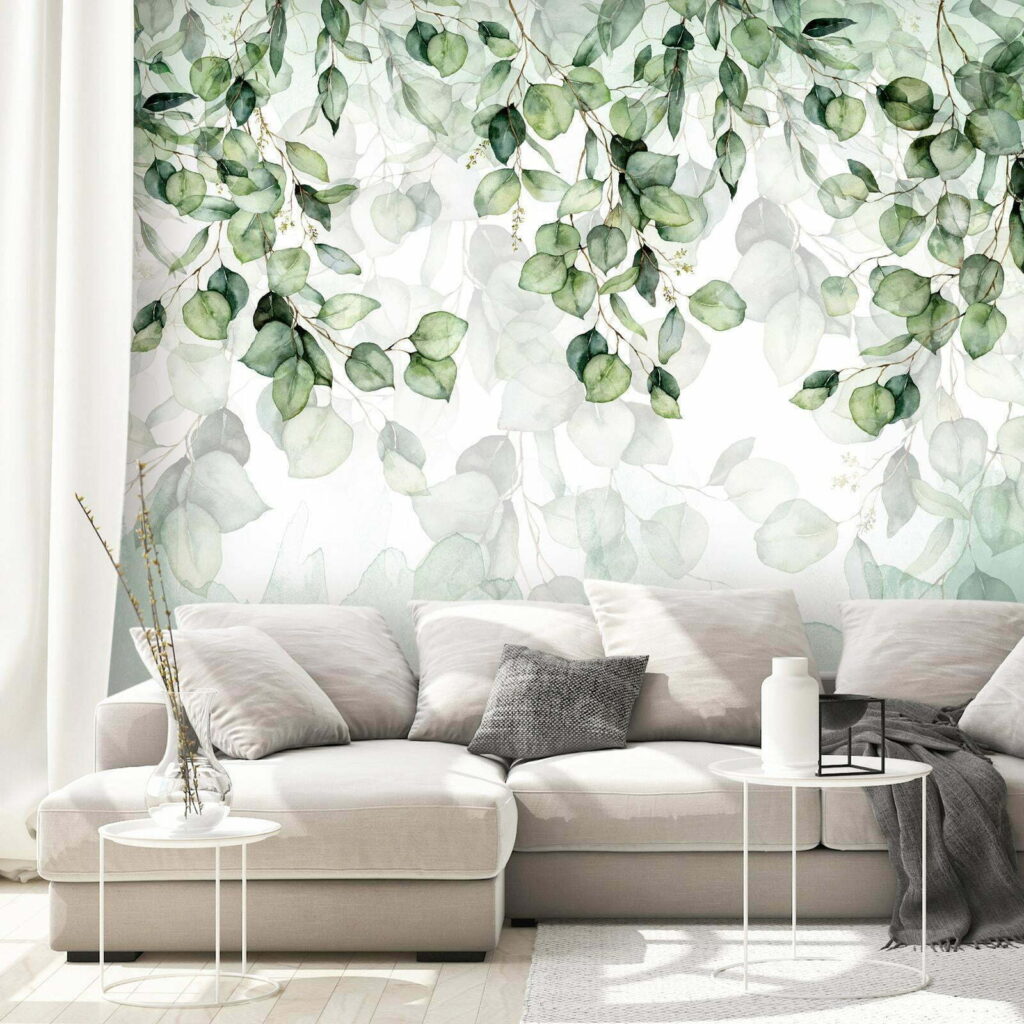 Fotobehang – Leaves Lightness 400x280 - Afbeelding 2