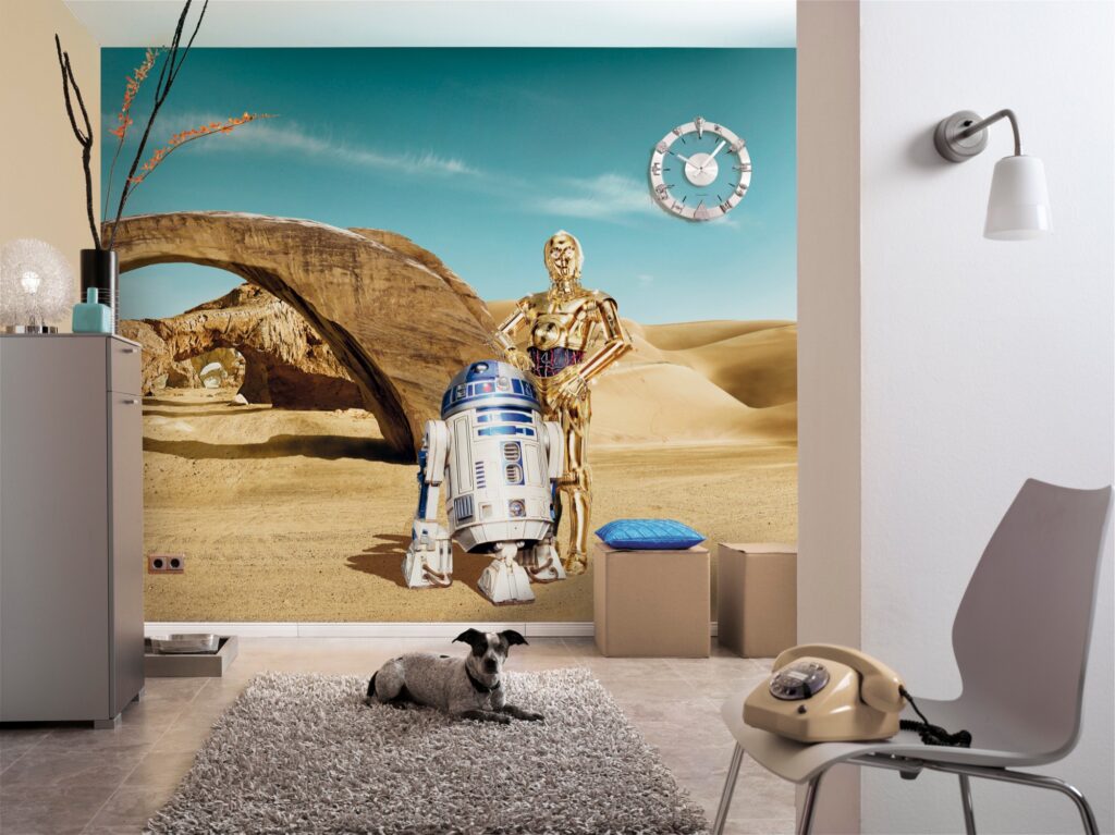 Foto behang Star Wars Lost Droids 8-484 - Afbeelding 2