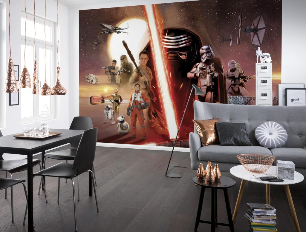 Foto behang Star Wars Ep7 Collage 8-492 - Afbeelding 2