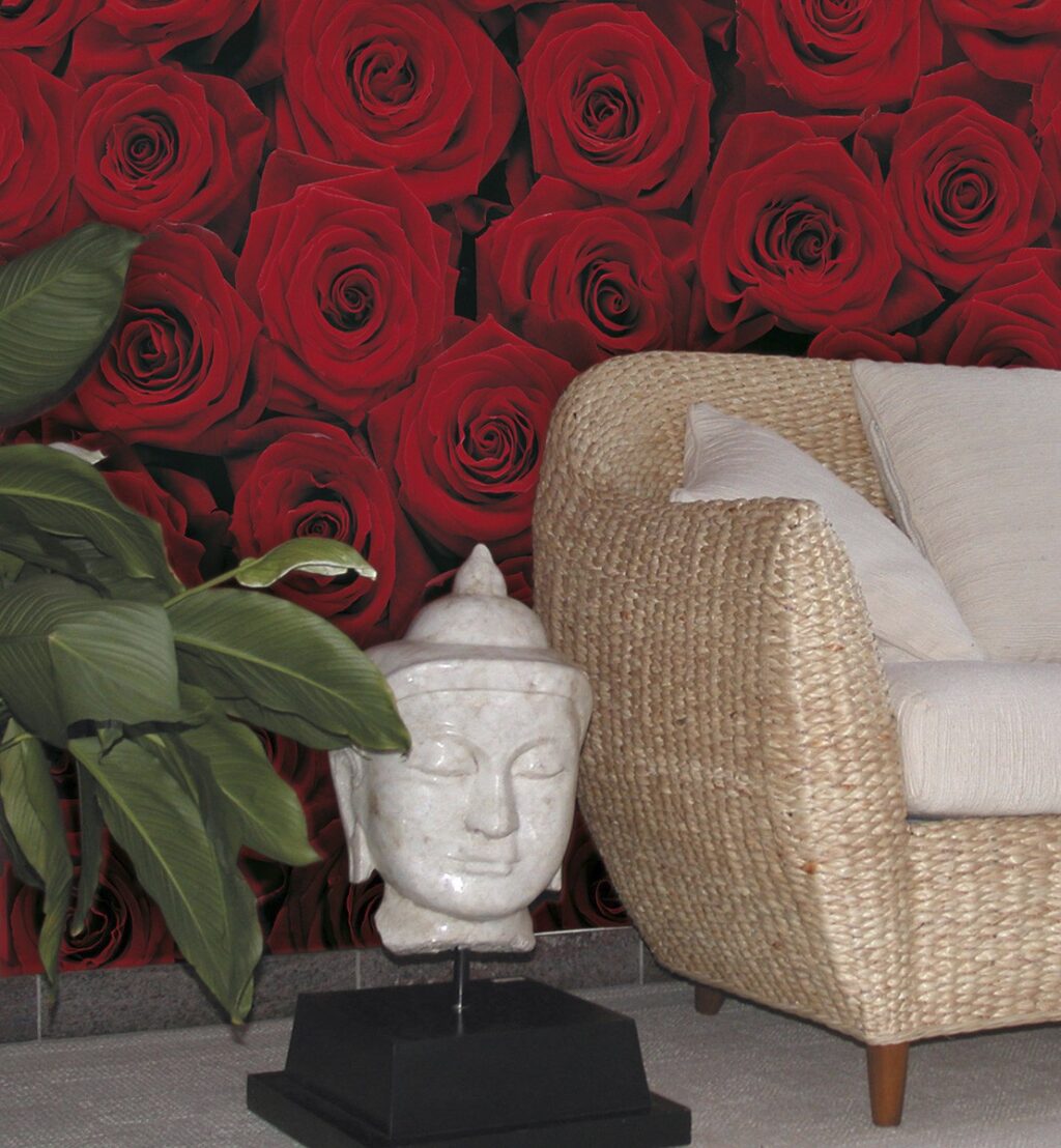 Foto behang Roses 4-077 - Afbeelding 2
