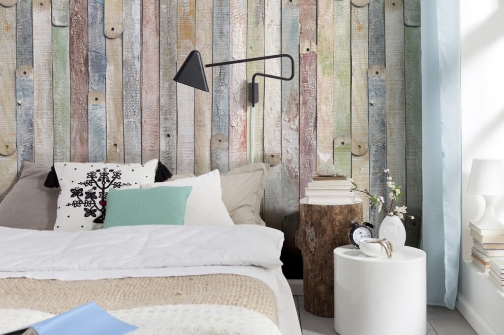 Foto behang Vintage Wood 4-910 - Afbeelding 2
