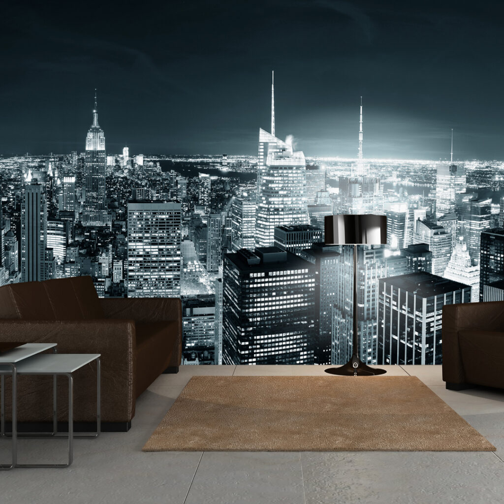 Fotobehang XXL - New York City nachtleven