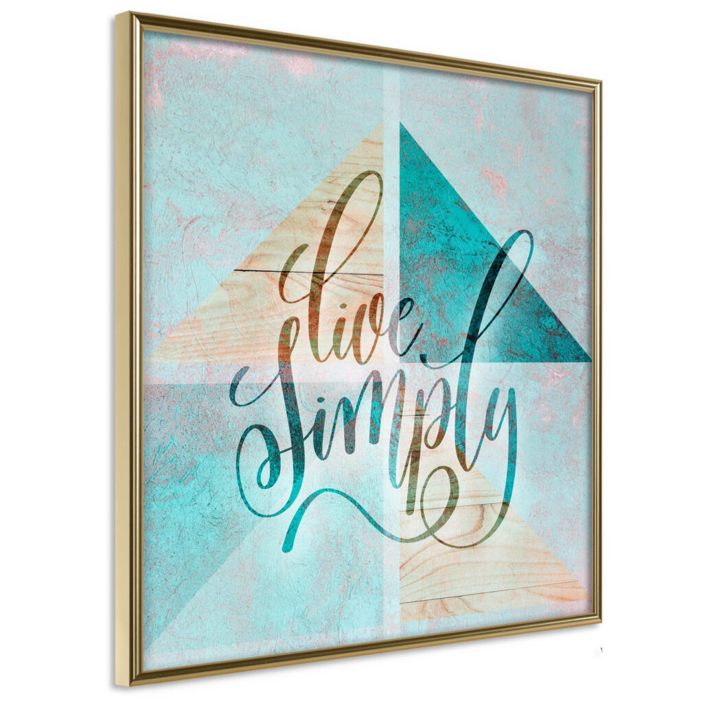 Choose Simplicity (Square) - Afbeelding 2