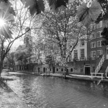 Foto behang Oude gracht Utrecht Holland 1404