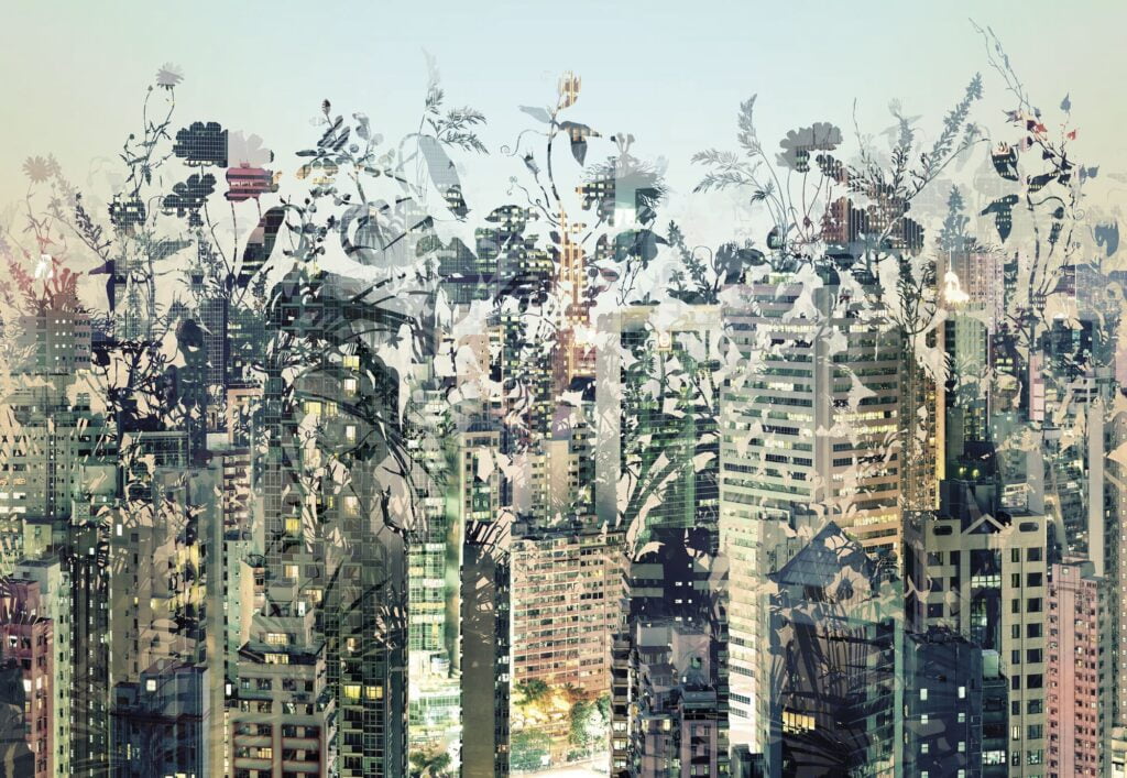 Foto behang Urban Jungle 8-979