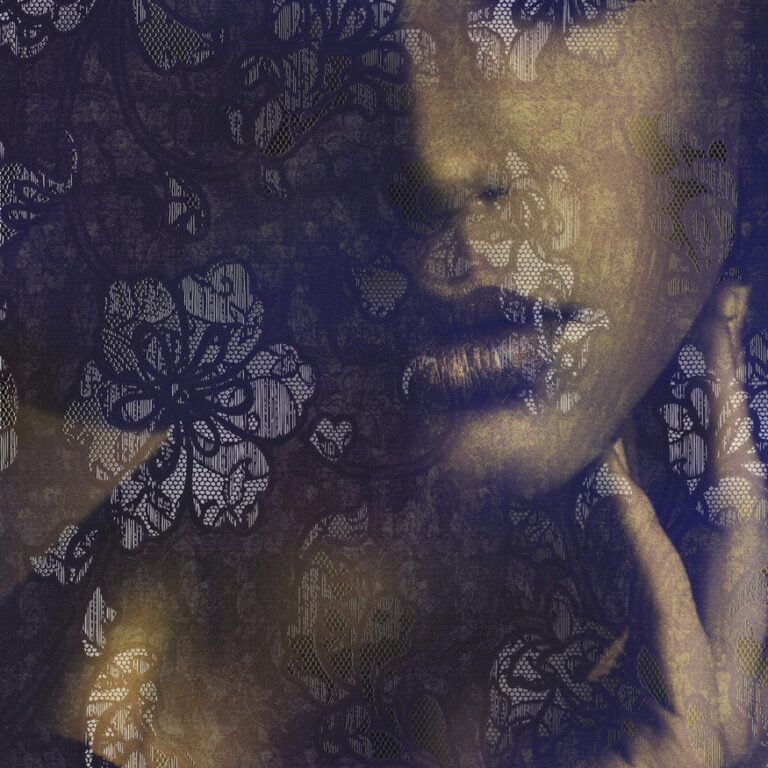 Foto behang Lace xxl2-012