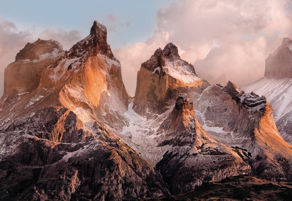 Foto behang Torres del Paine 4-530