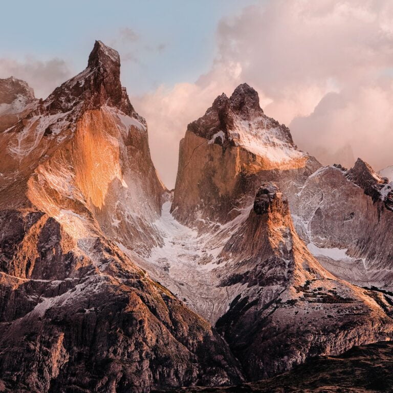 Foto behang Torres del Paine 4-530