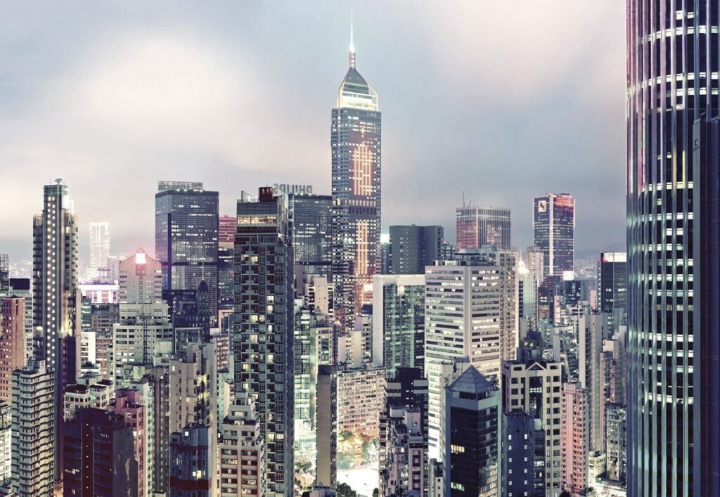 Foto behang Skyline 8-913