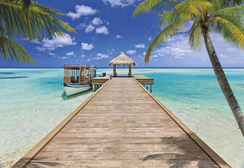 Foto behang Beach Resort 8-921