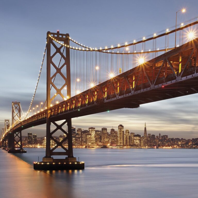 Foto behang Bay Bridge 8-733